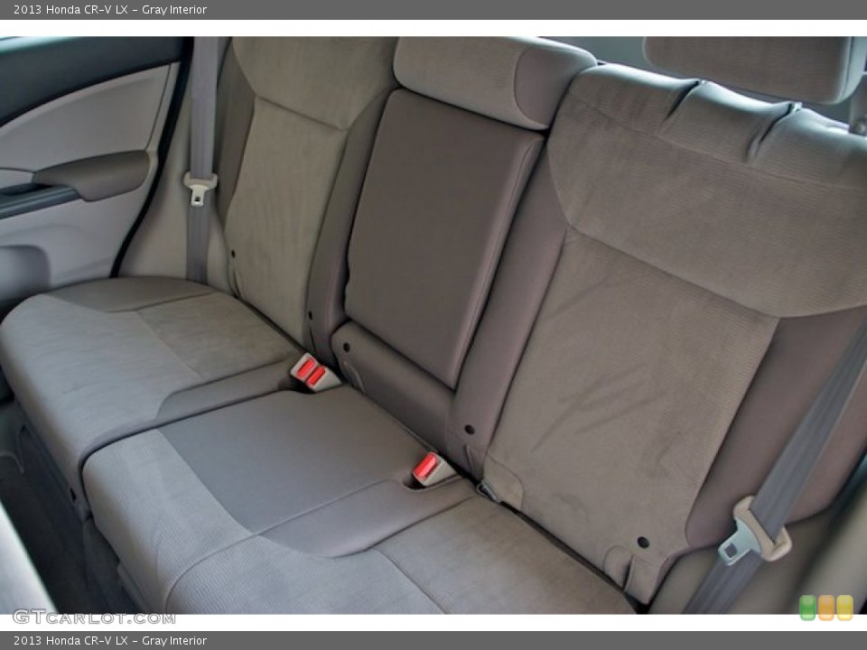 Gray Interior Rear Seat for the 2013 Honda CR-V LX #74057093