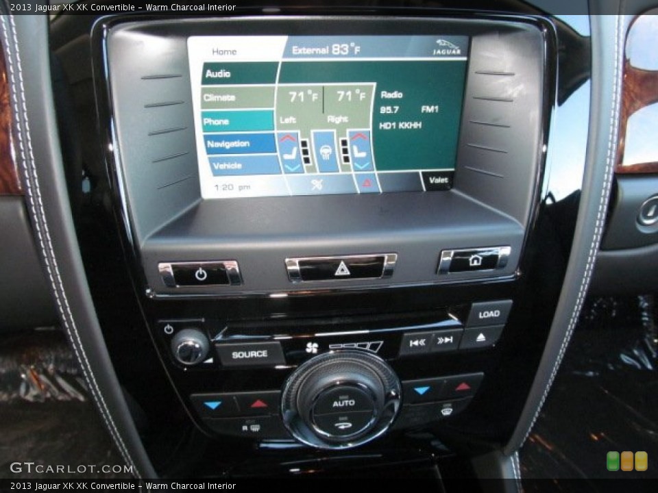 Warm Charcoal Interior Controls for the 2013 Jaguar XK XK Convertible #74057114