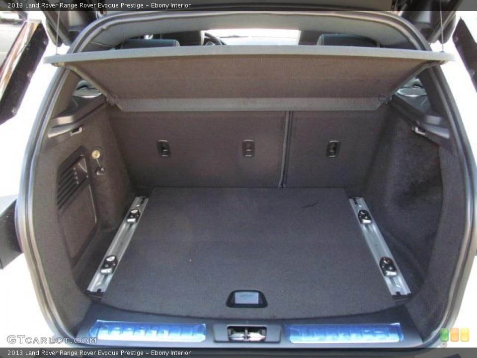 Ebony Interior Trunk for the 2013 Land Rover Range Rover Evoque Prestige #74057492