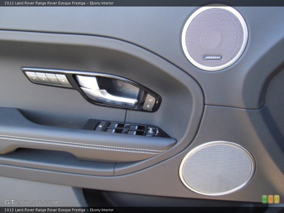 Ebony Interior Door Panel for the 2013 Land Rover Range Rover Evoque Prestige #74057557