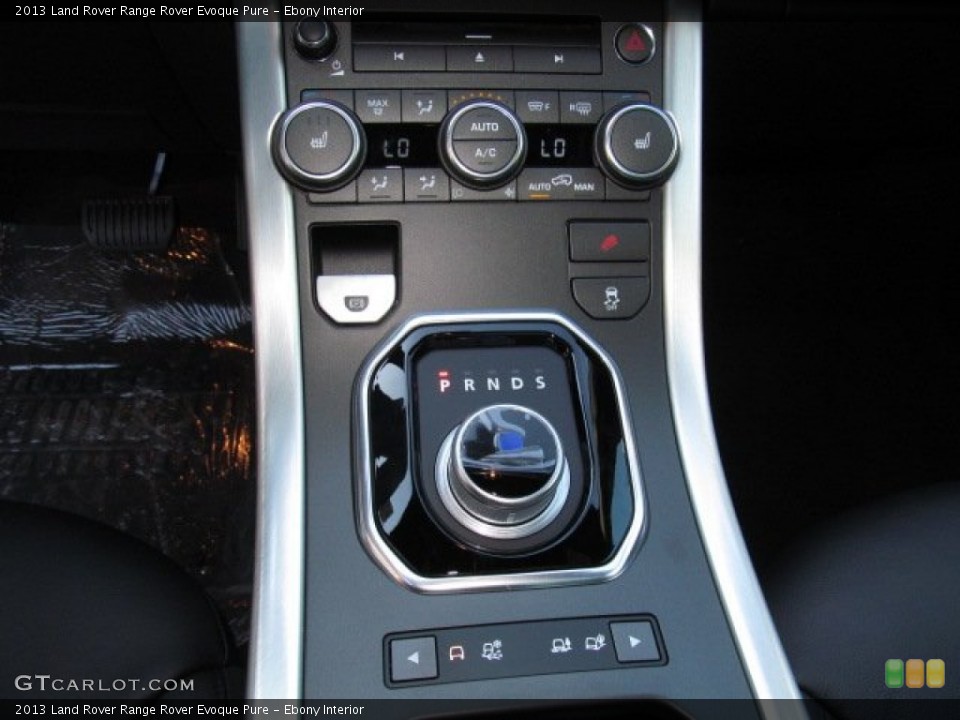 Ebony Interior Transmission for the 2013 Land Rover Range Rover Evoque Pure #74057919