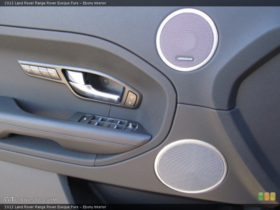 Ebony Interior Audio System for the 2013 Land Rover Range Rover Evoque Pure #74057963