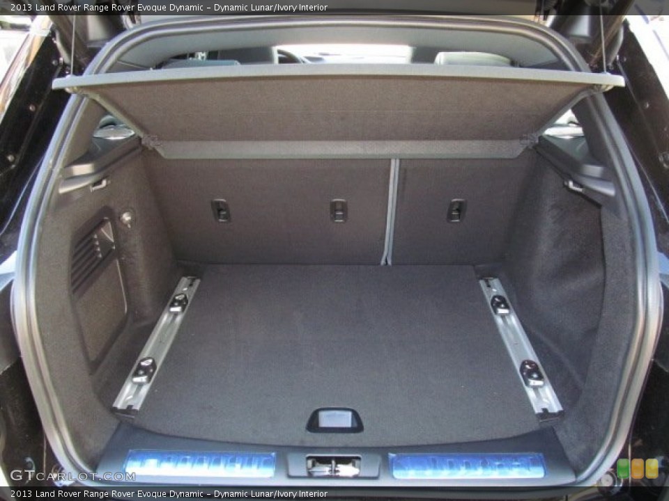 Dynamic Lunar/Ivory Interior Trunk for the 2013 Land Rover Range Rover Evoque Dynamic #74058701