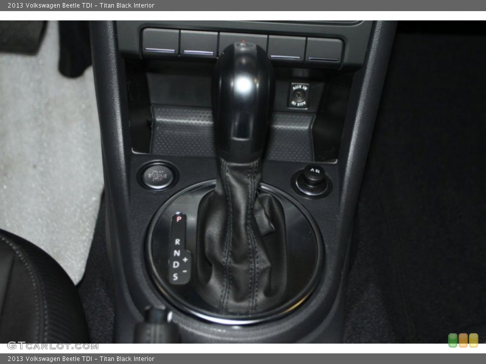 Titan Black Interior Transmission for the 2013 Volkswagen Beetle TDI #74059370