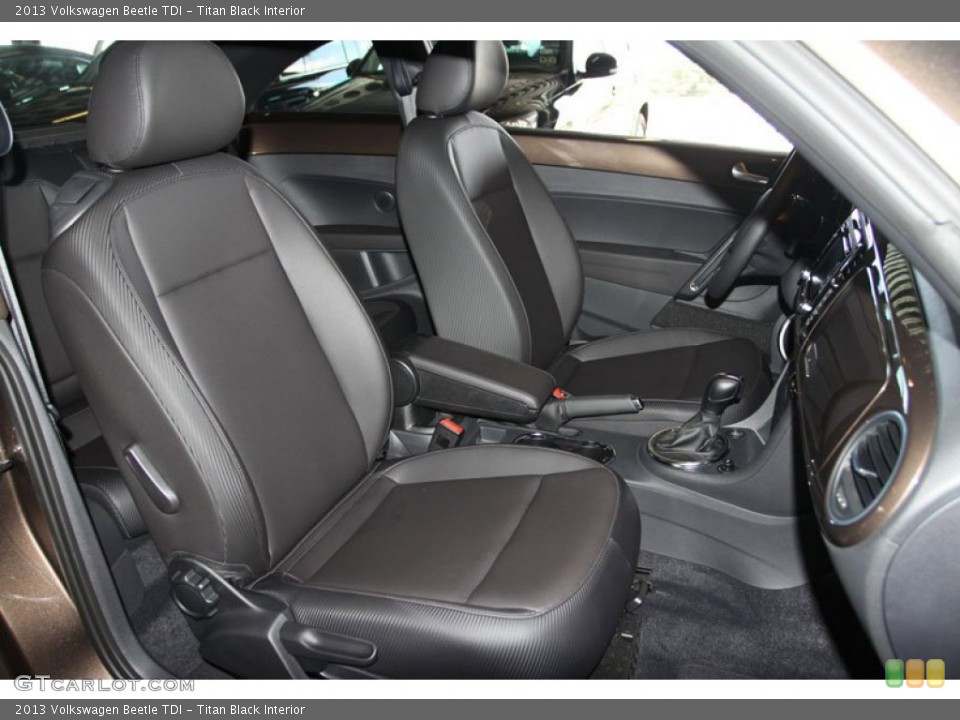 Titan Black Interior Photo for the 2013 Volkswagen Beetle TDI #74059447