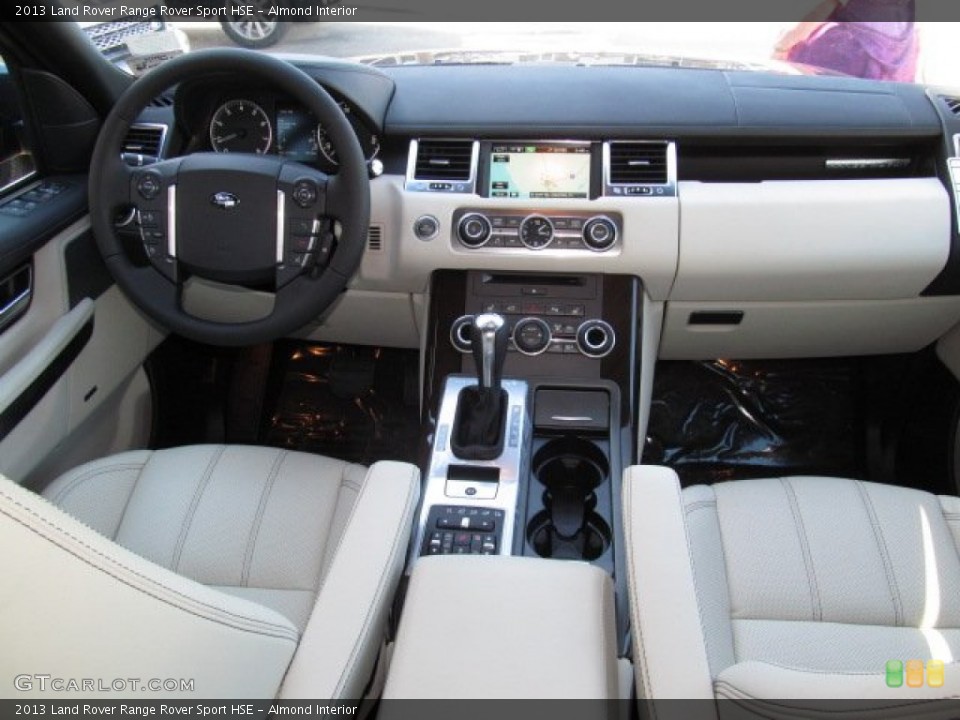 Almond Interior Dashboard for the 2013 Land Rover Range Rover Sport HSE #74060528