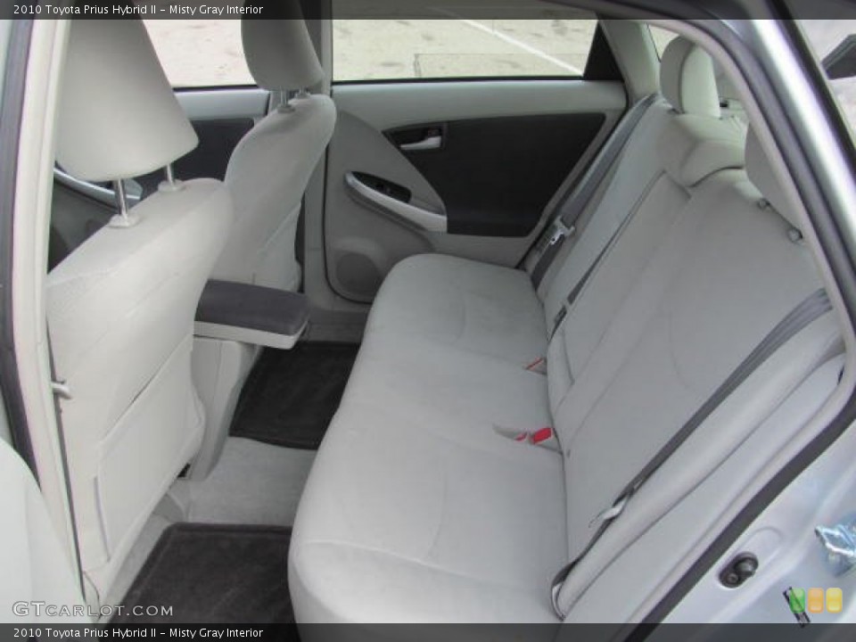 Misty Gray Interior Rear Seat for the 2010 Toyota Prius Hybrid II #74060768