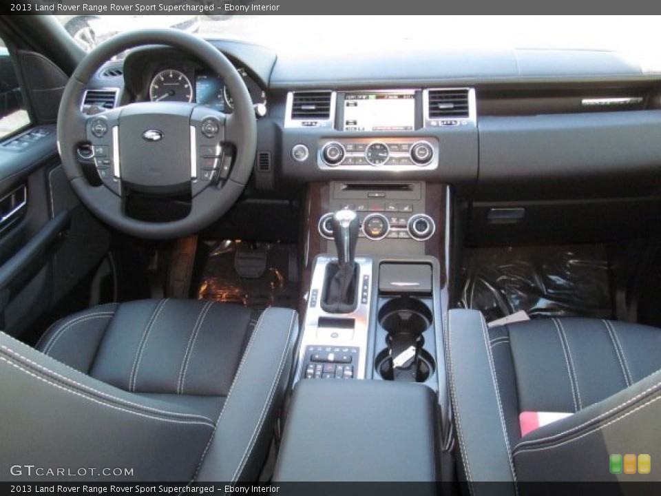 Ebony Interior Dashboard for the 2013 Land Rover Range Rover Sport Supercharged #74060934