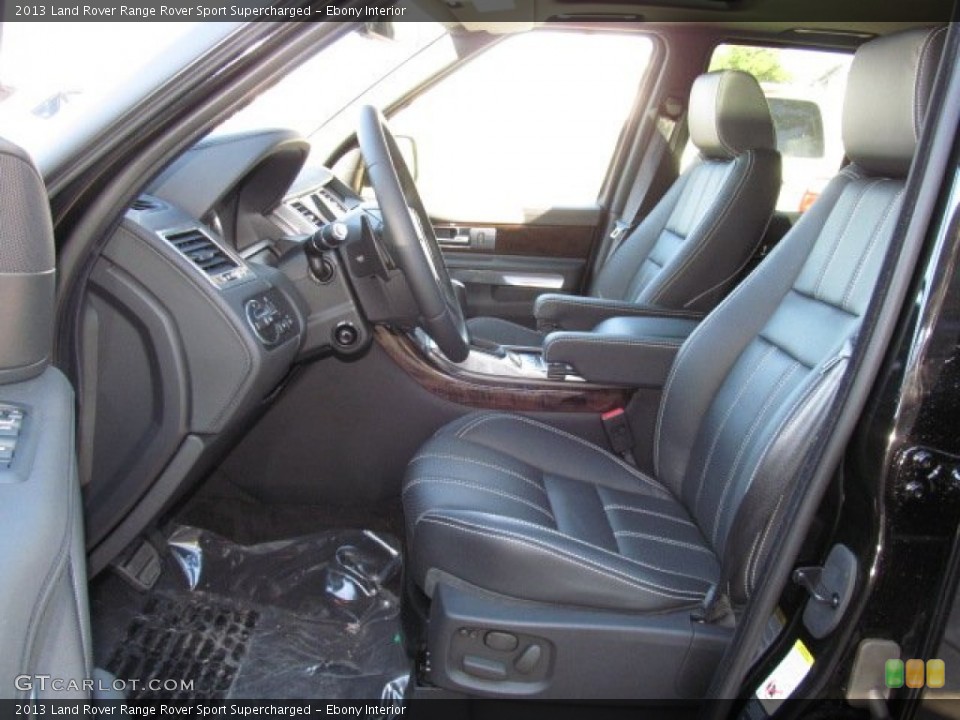 Ebony Interior Front Seat for the 2013 Land Rover Range Rover Sport Supercharged #74060957