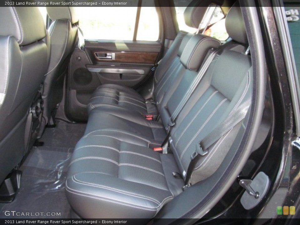 Ebony Interior Rear Seat for the 2013 Land Rover Range Rover Sport Supercharged #74060979