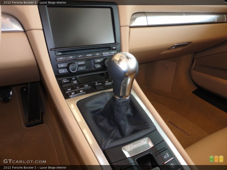 Luxor Beige Interior Transmission for the 2013 Porsche Boxster S #74061131
