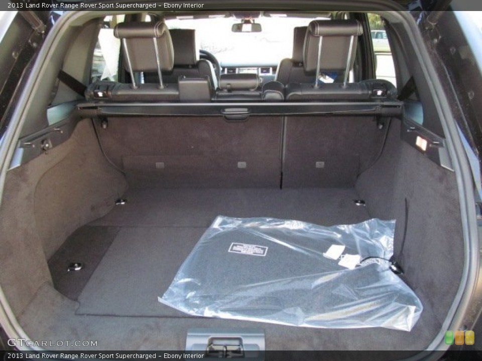 Ebony Interior Trunk for the 2013 Land Rover Range Rover Sport Supercharged #74061153