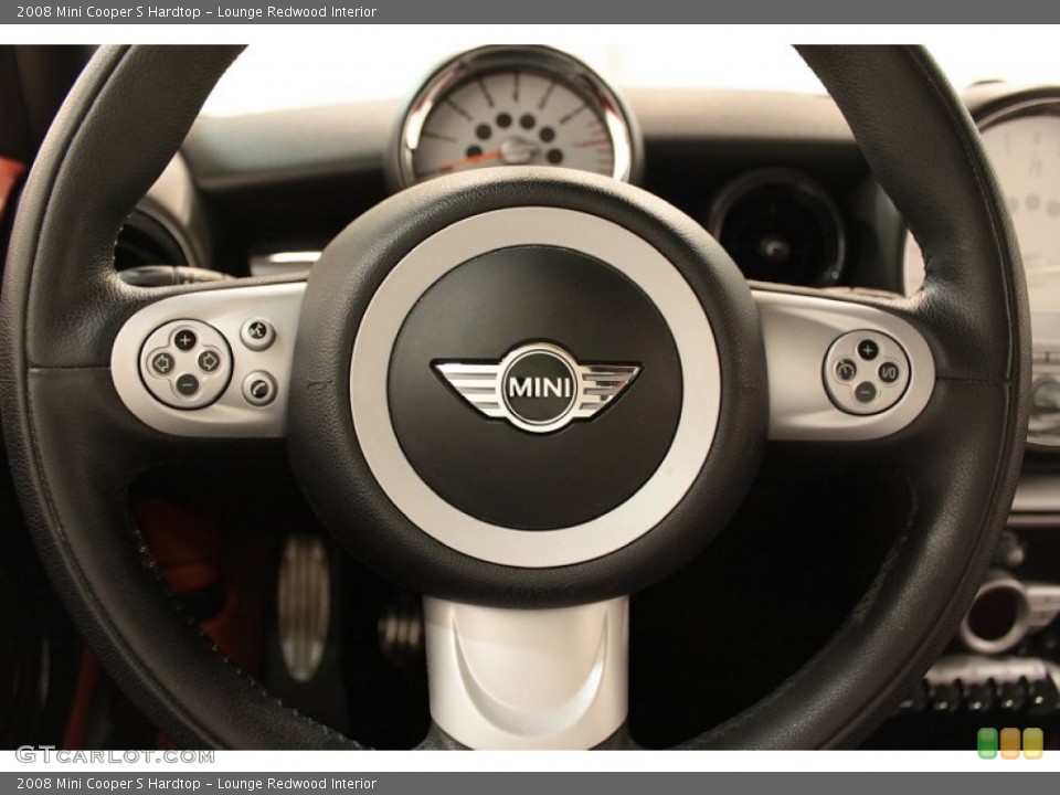 Lounge Redwood Interior Steering Wheel for the 2008 Mini Cooper S Hardtop #74061489