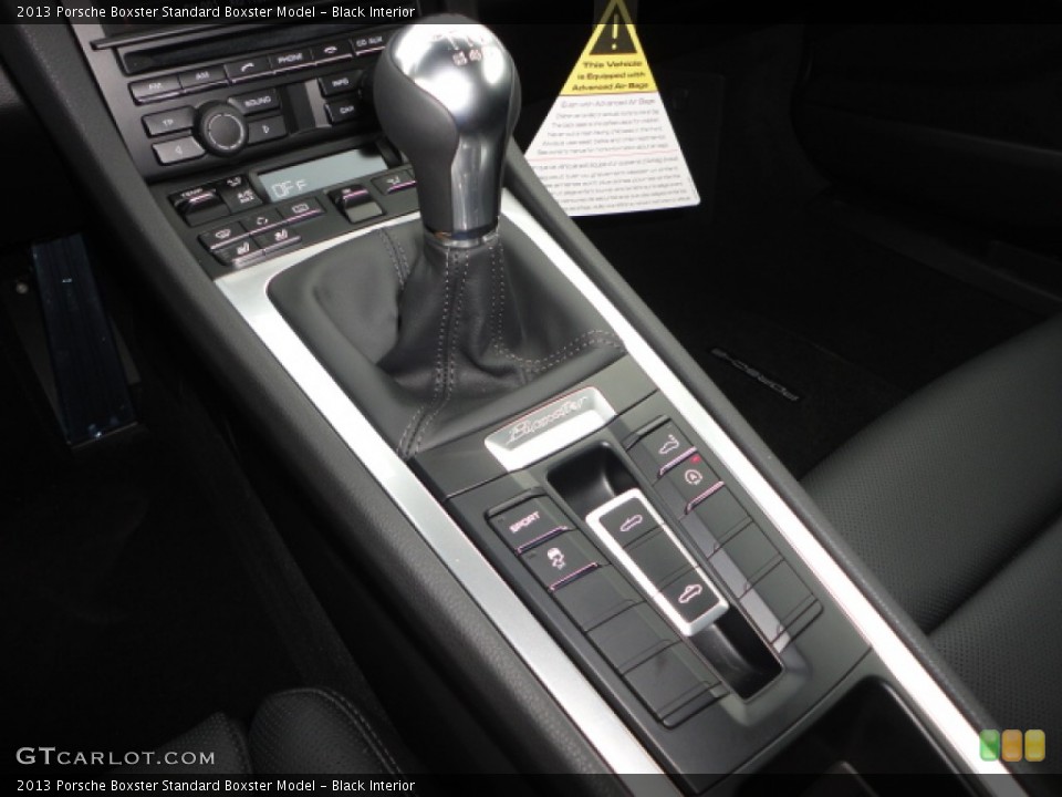 Black Interior Transmission for the 2013 Porsche Boxster  #74061508