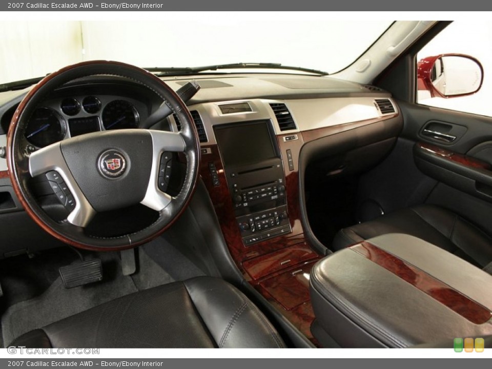 Ebony/Ebony Interior Prime Interior for the 2007 Cadillac Escalade AWD #74062086