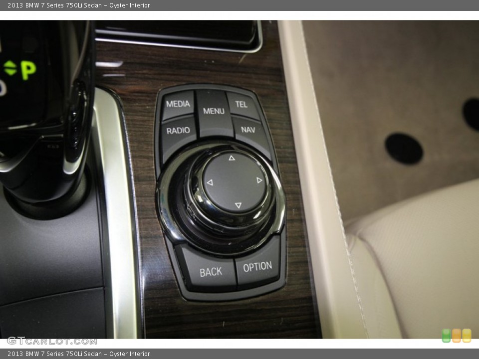 Oyster Interior Controls for the 2013 BMW 7 Series 750Li Sedan #74062142