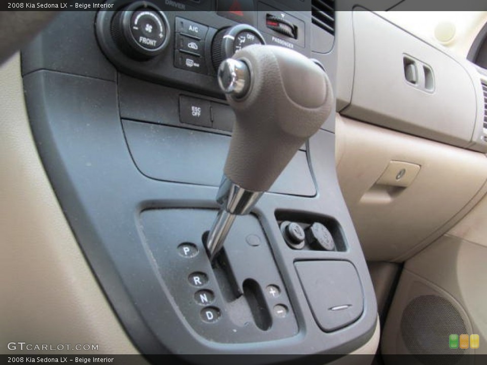 Beige Interior Transmission for the 2008 Kia Sedona LX #74062394