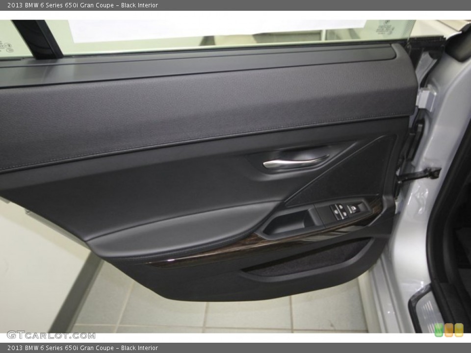 Black Interior Door Panel for the 2013 BMW 6 Series 650i Gran Coupe #74063714