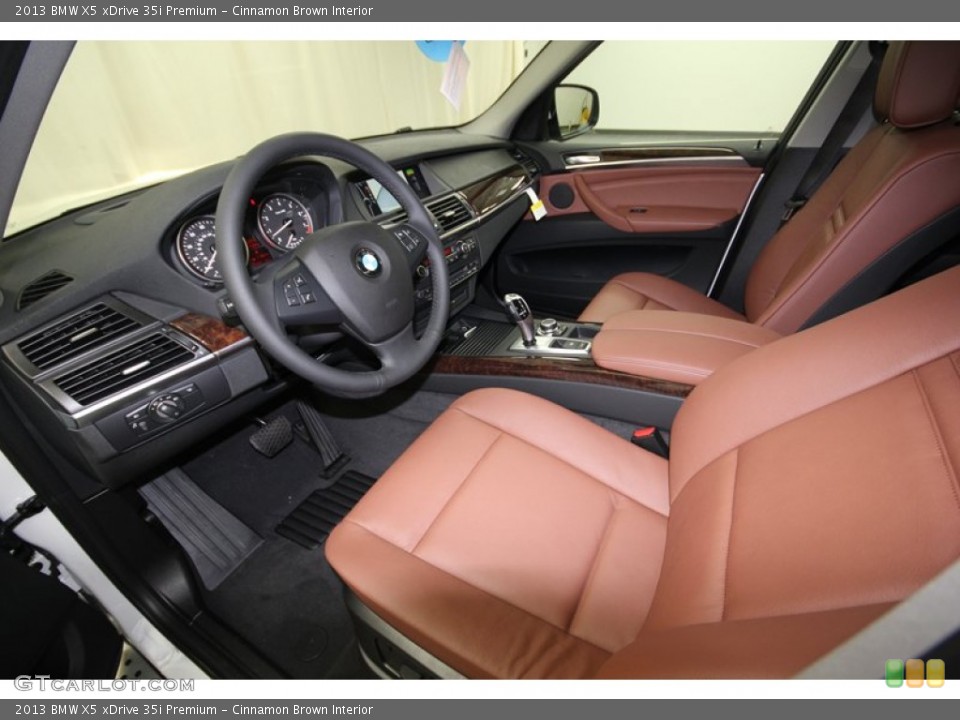 Cinnamon Brown Interior Prime Interior for the 2013 BMW X5 xDrive 35i Premium #74065439
