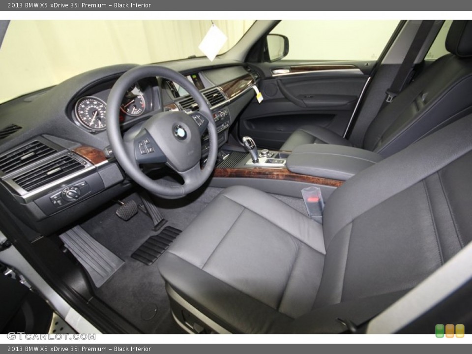 Black Interior Photo for the 2013 BMW X5 xDrive 35i Premium #74066069