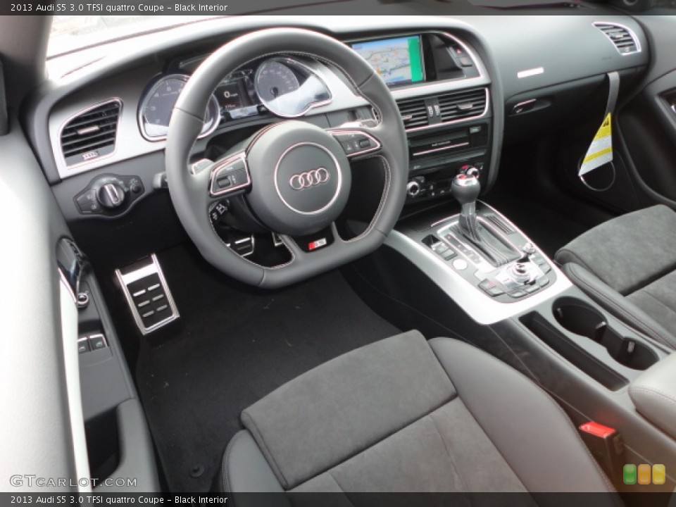 Black Interior Prime Interior for the 2013 Audi S5 3.0 TFSI quattro Coupe #74066375