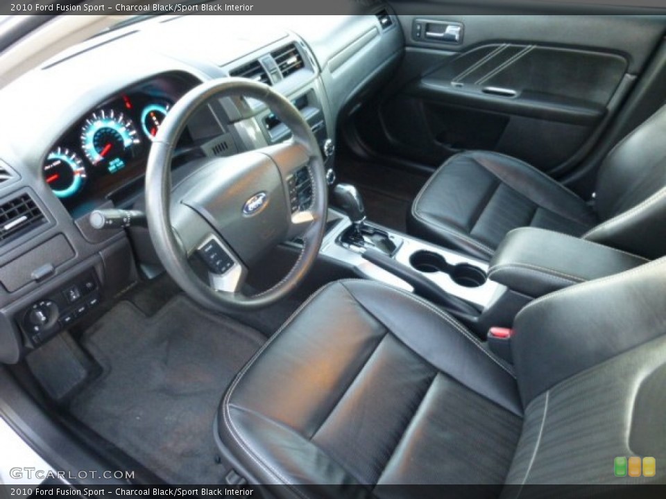 Charcoal Black/Sport Black Interior Prime Interior for the 2010 Ford Fusion Sport #74066566