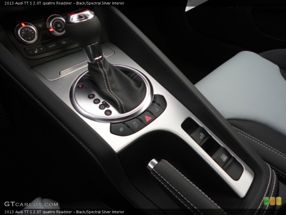 Black/Spectral Silver Interior Transmission for the 2013 Audi TT S 2.0T quattro Roadster #74066717