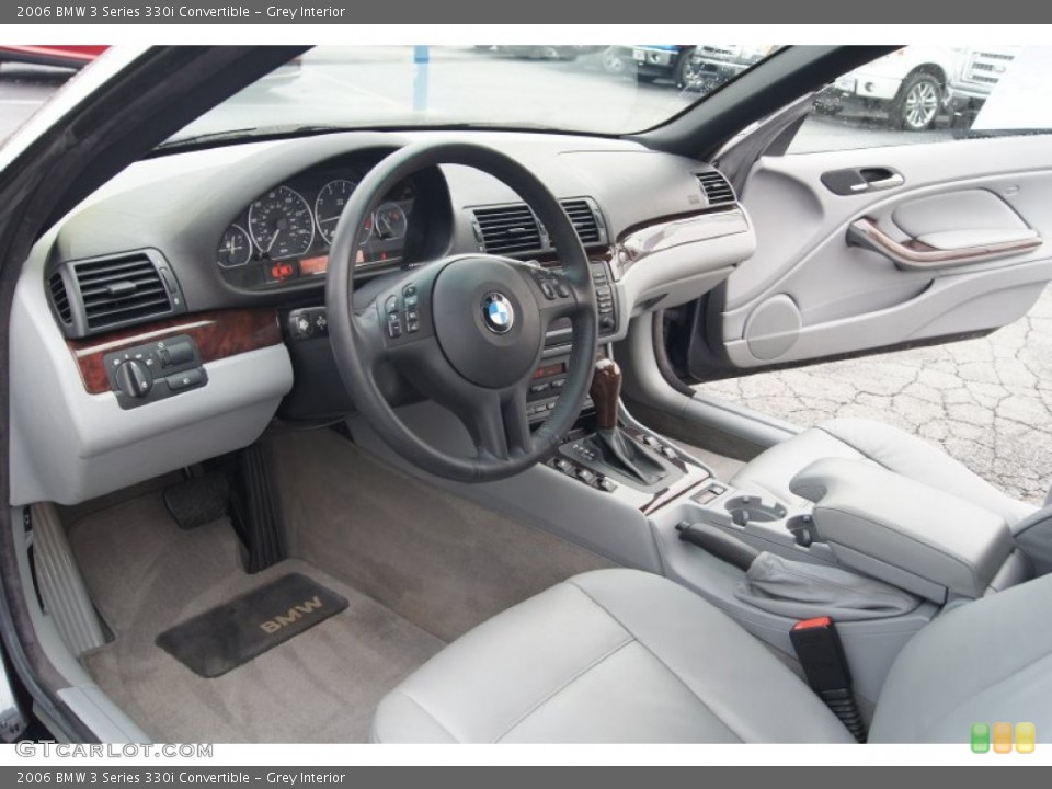 Grey 2006 BMW 3 Series Interiors