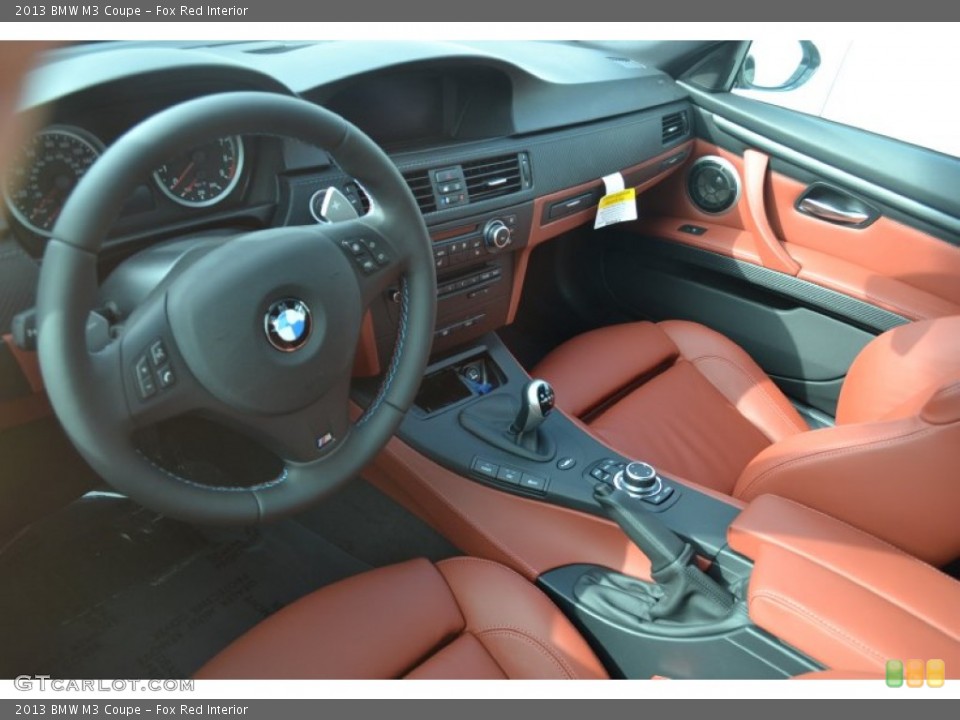 Fox Red Interior Prime Interior for the 2013 BMW M3 Coupe #74069078