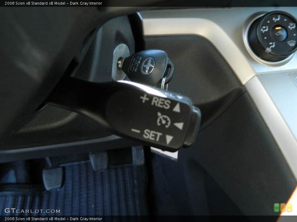 Dark Gray Interior Controls for the 2008 Scion xB  #74069477