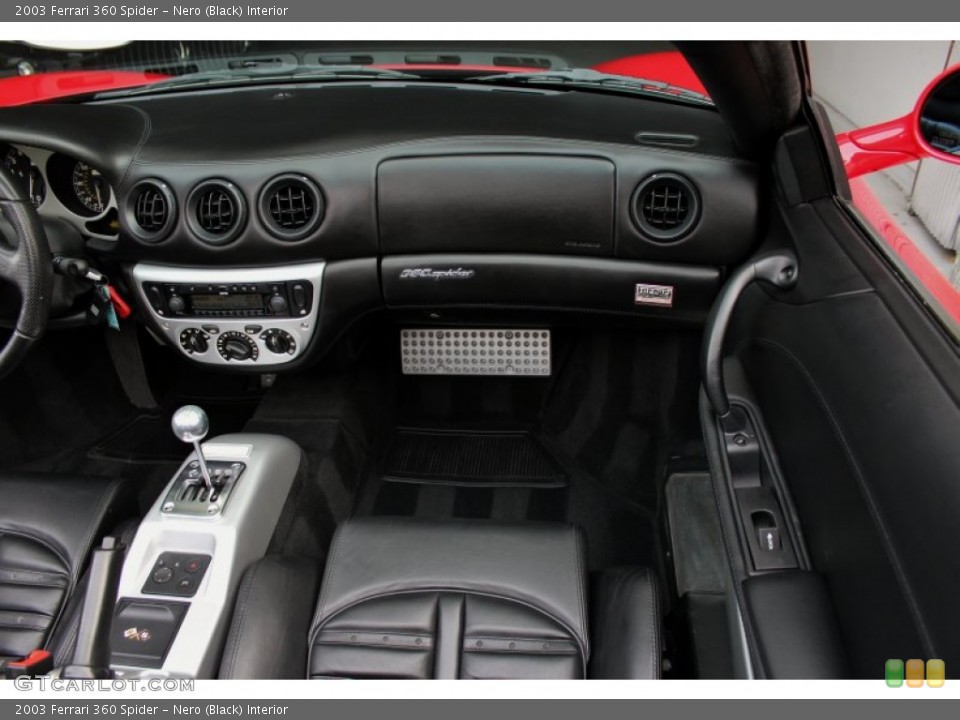 Nero (Black) Interior Dashboard for the 2003 Ferrari 360 Spider #74069597