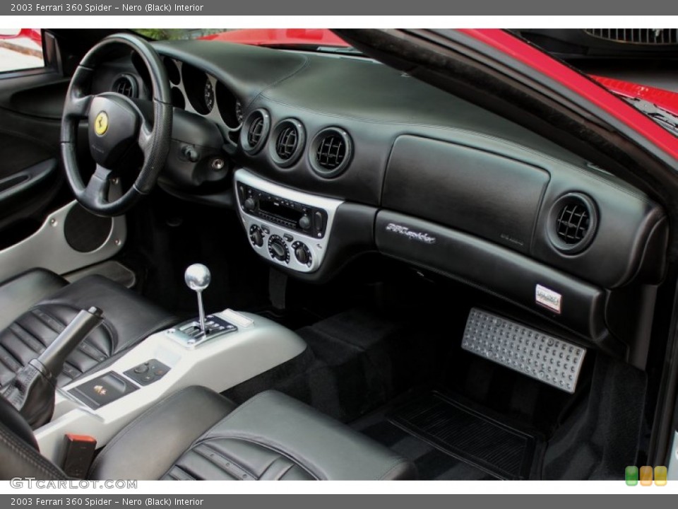 Nero (Black) Interior Dashboard for the 2003 Ferrari 360 Spider #74069656