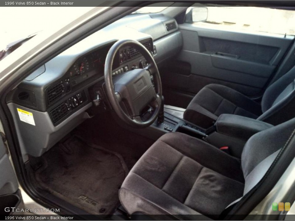 Black Interior Prime Interior for the 1996 Volvo 850 Sedan #74072185