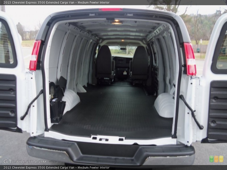 Medium Pewter Interior Trunk for the 2013 Chevrolet Express 3500 Extended Cargo Van #74072337