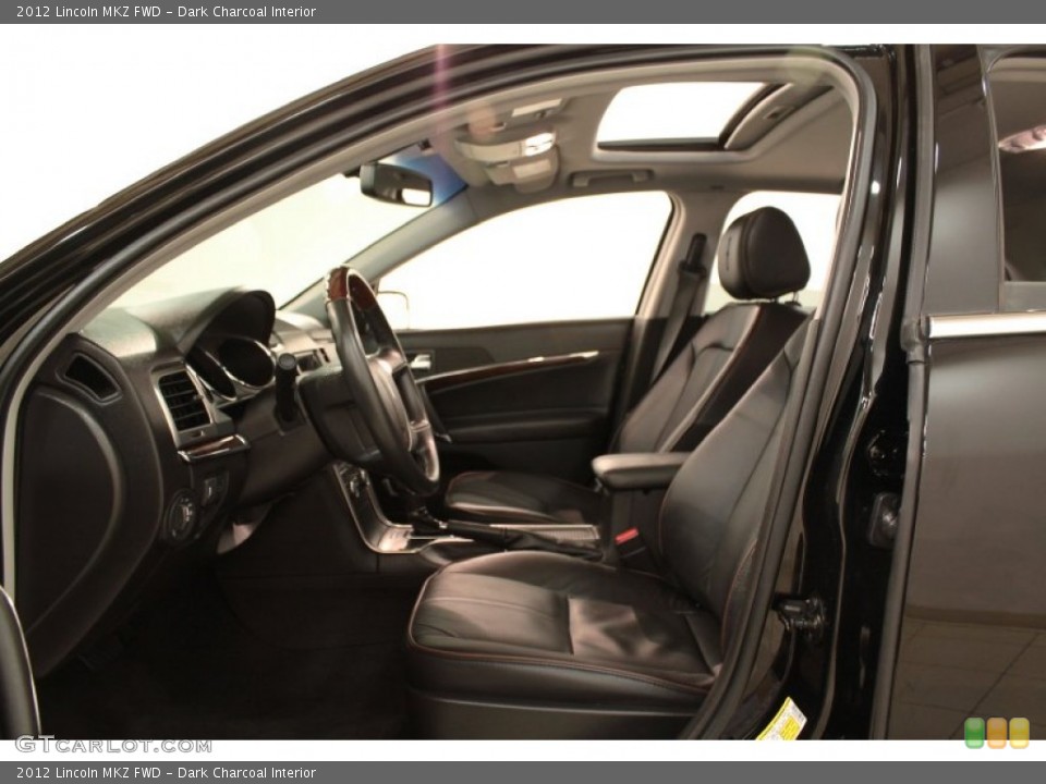 Dark Charcoal Interior Front Seat for the 2012 Lincoln MKZ FWD #74072819