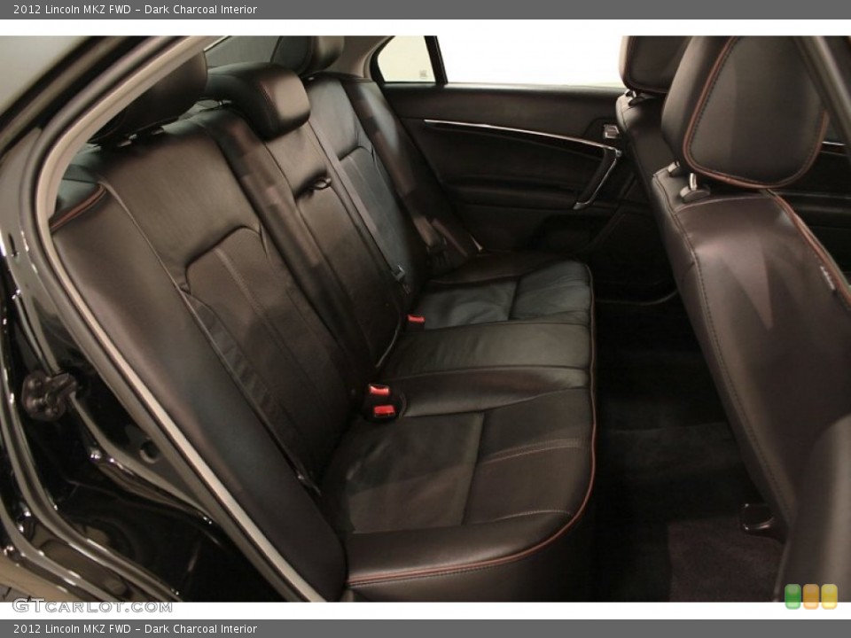 Dark Charcoal Interior Rear Seat for the 2012 Lincoln MKZ FWD #74073002