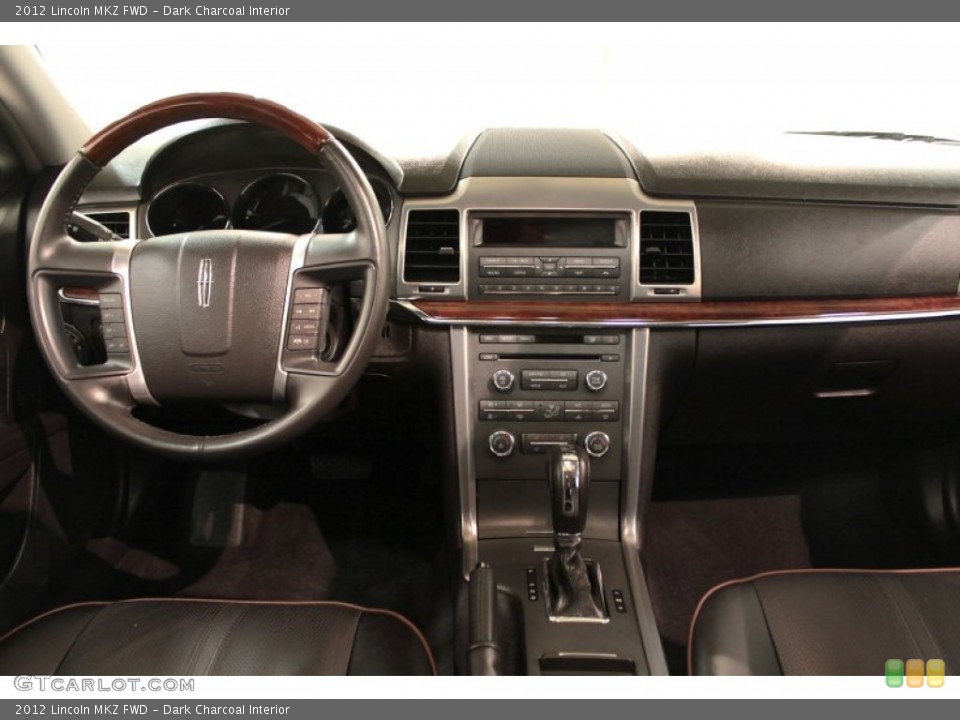 Dark Charcoal Interior Dashboard for the 2012 Lincoln MKZ FWD #74073062