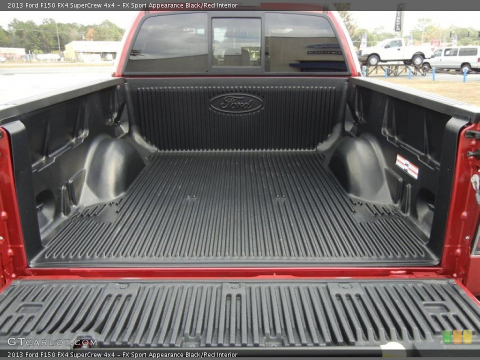 FX Sport Appearance Black/Red Interior Trunk for the 2013 Ford F150 FX4 SuperCrew 4x4 #74074118