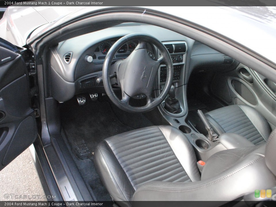 Dark Charcoal Interior Prime Interior for the 2004 Ford Mustang Mach 1 Coupe #74075528