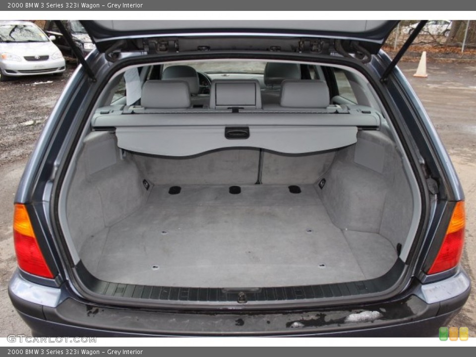 Grey Interior Trunk for the 2000 BMW 3 Series 323i Wagon #74076260