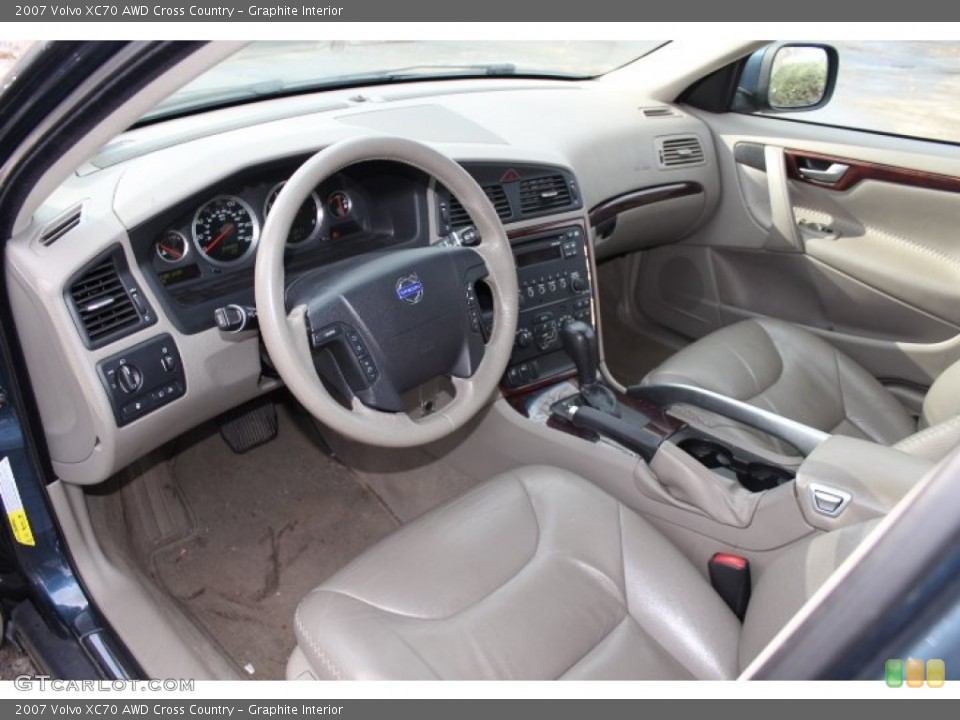 Graphite Interior Prime Interior for the 2007 Volvo XC70 AWD Cross Country #74077208
