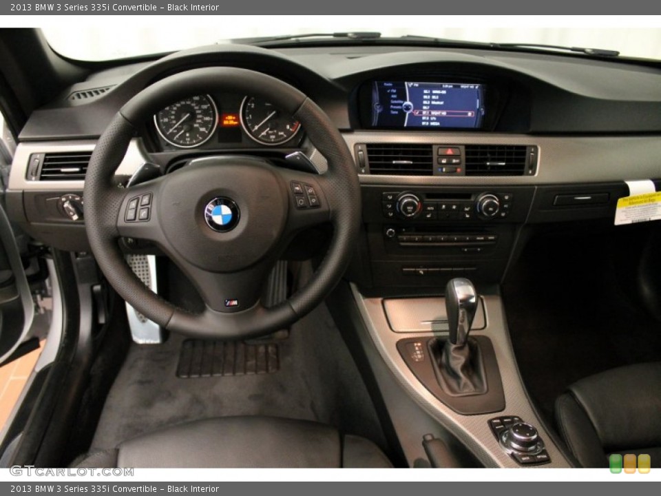 Black Interior Dashboard for the 2013 BMW 3 Series 335i Convertible #74078537