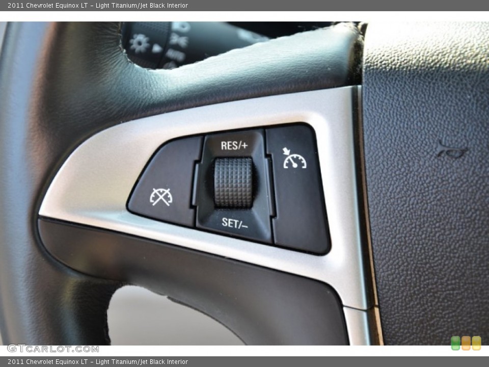 Light Titanium/Jet Black Interior Controls for the 2011 Chevrolet Equinox LT #74080822
