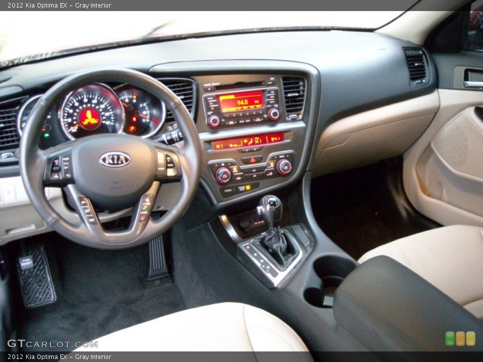 Gray Interior Photo for the 2012 Kia Optima EX #74081279