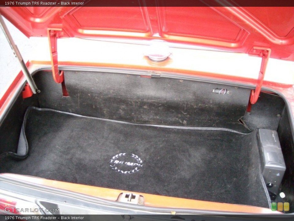 Black Interior Trunk for the 1976 Triumph TR6 Roadster #74081756