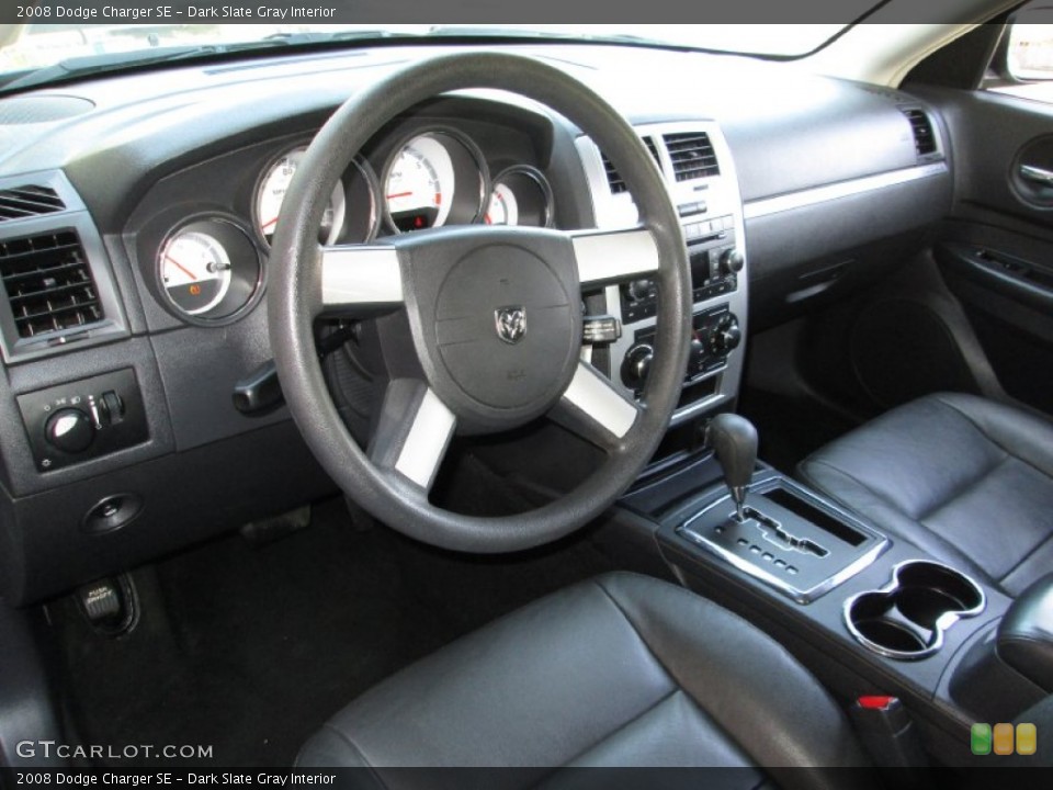 Dark Slate Gray Interior Prime Interior for the 2008 Dodge Charger SE #74082043
