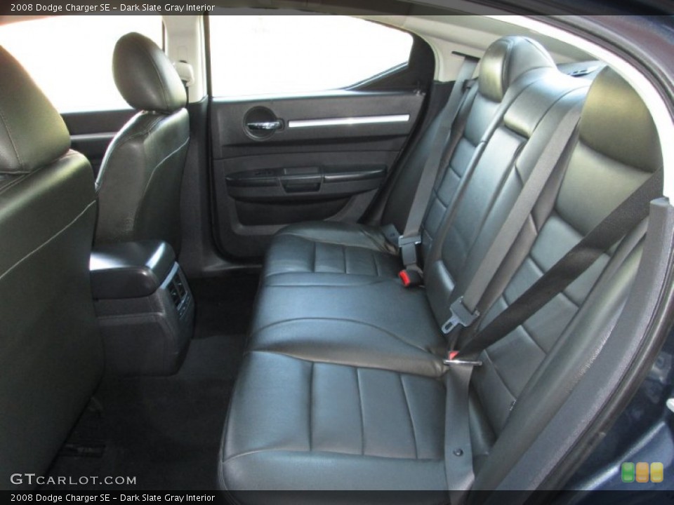 Dark Slate Gray Interior Rear Seat for the 2008 Dodge Charger SE #74082079