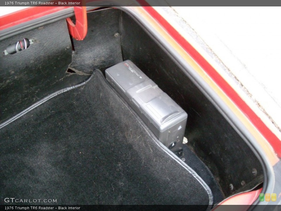 Black Interior Trunk for the 1976 Triumph TR6 Roadster #74082132