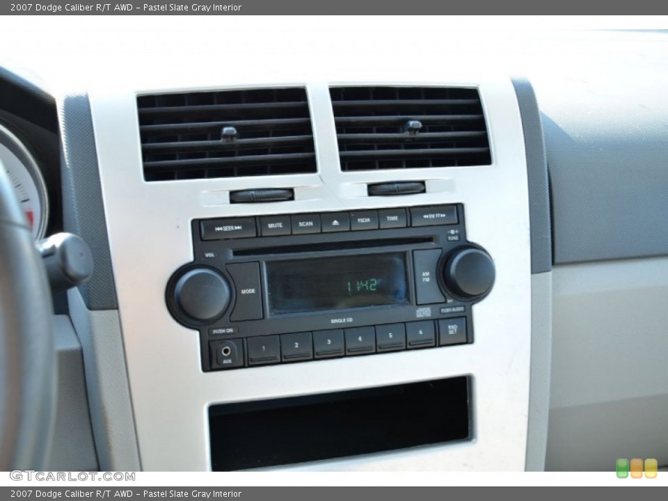 Pastel Slate Gray Interior Audio System for the 2007 Dodge Caliber R/T AWD #74083945