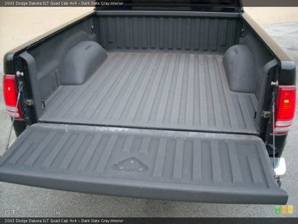Dark Slate Gray Interior Trunk for the 2003 Dodge Dakota SLT Quad Cab 4x4 #74085146